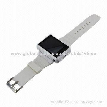Watch phone, supports MP3/4 player and FM radio function + 128KB internal memory, supports TF card